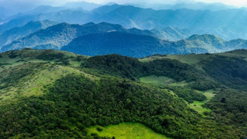 Scenery of Zibai Mountain in NW China's Shaanxi