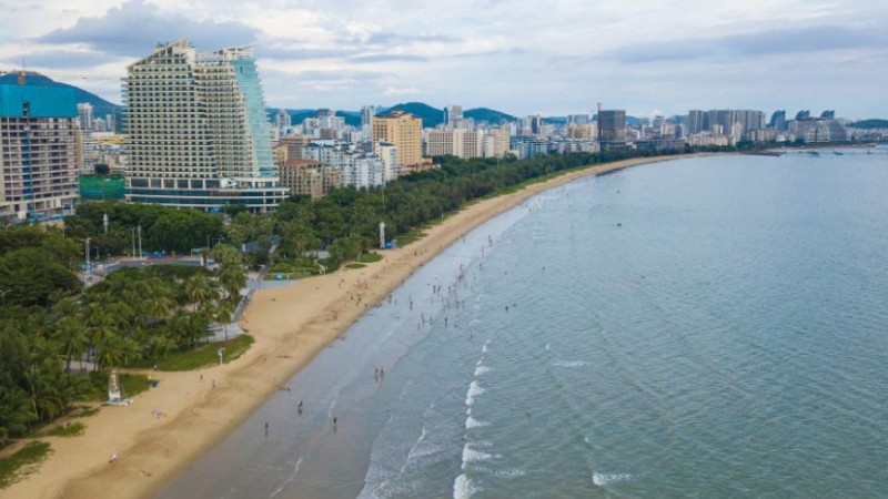 Haikou Bay, Sanya Bay of Hainan listed as beautiful bay cases