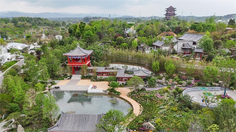 Preview of International Horticultural Exhibition 2024 in SW China's Chengdu