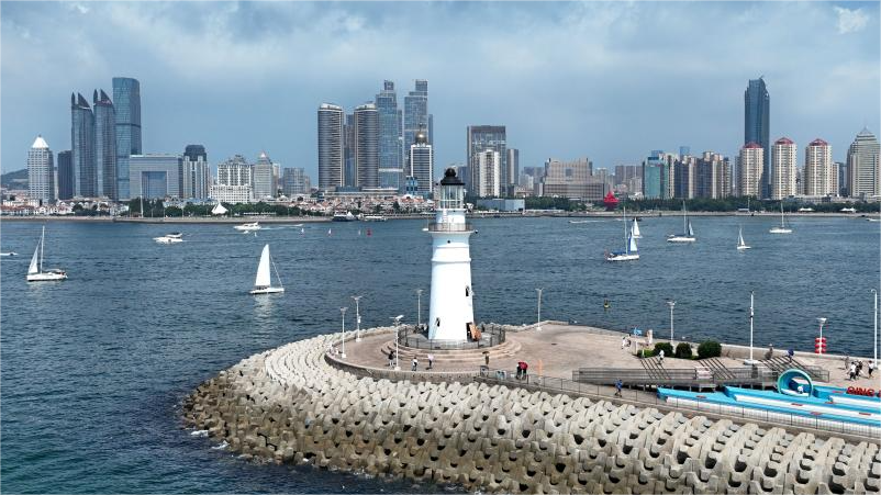 City view of Qingdao, E China's Shandong