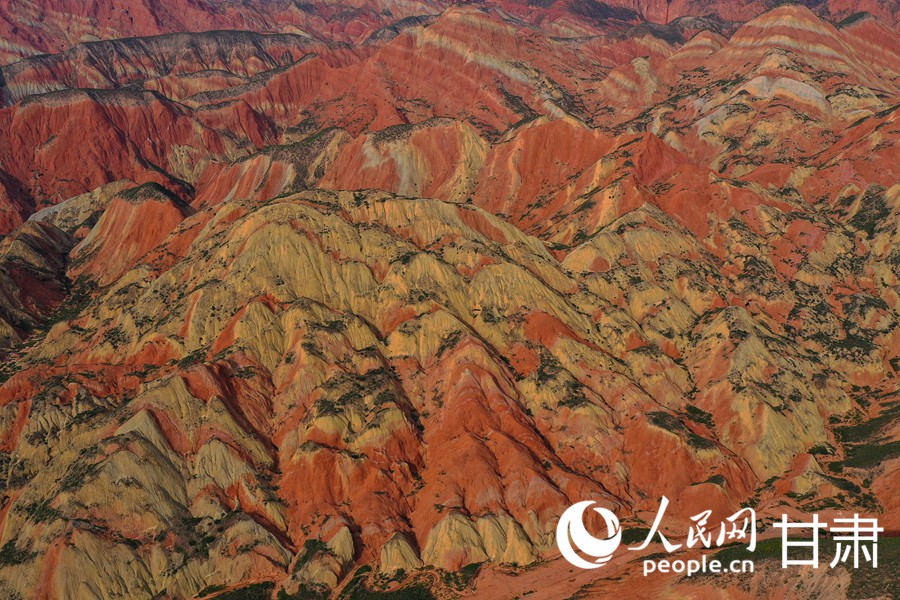 In pics: Scenery of Danxia scenic area in NW China's Gansu