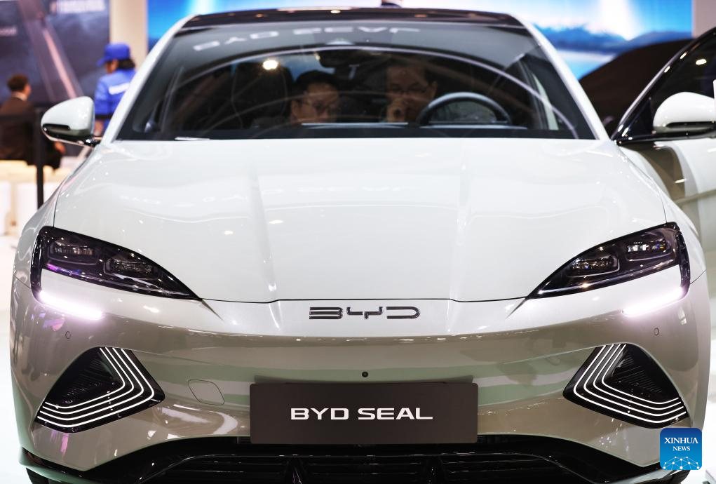 Paris Motor Show kicks off as Chinese EV brands showcase latest models